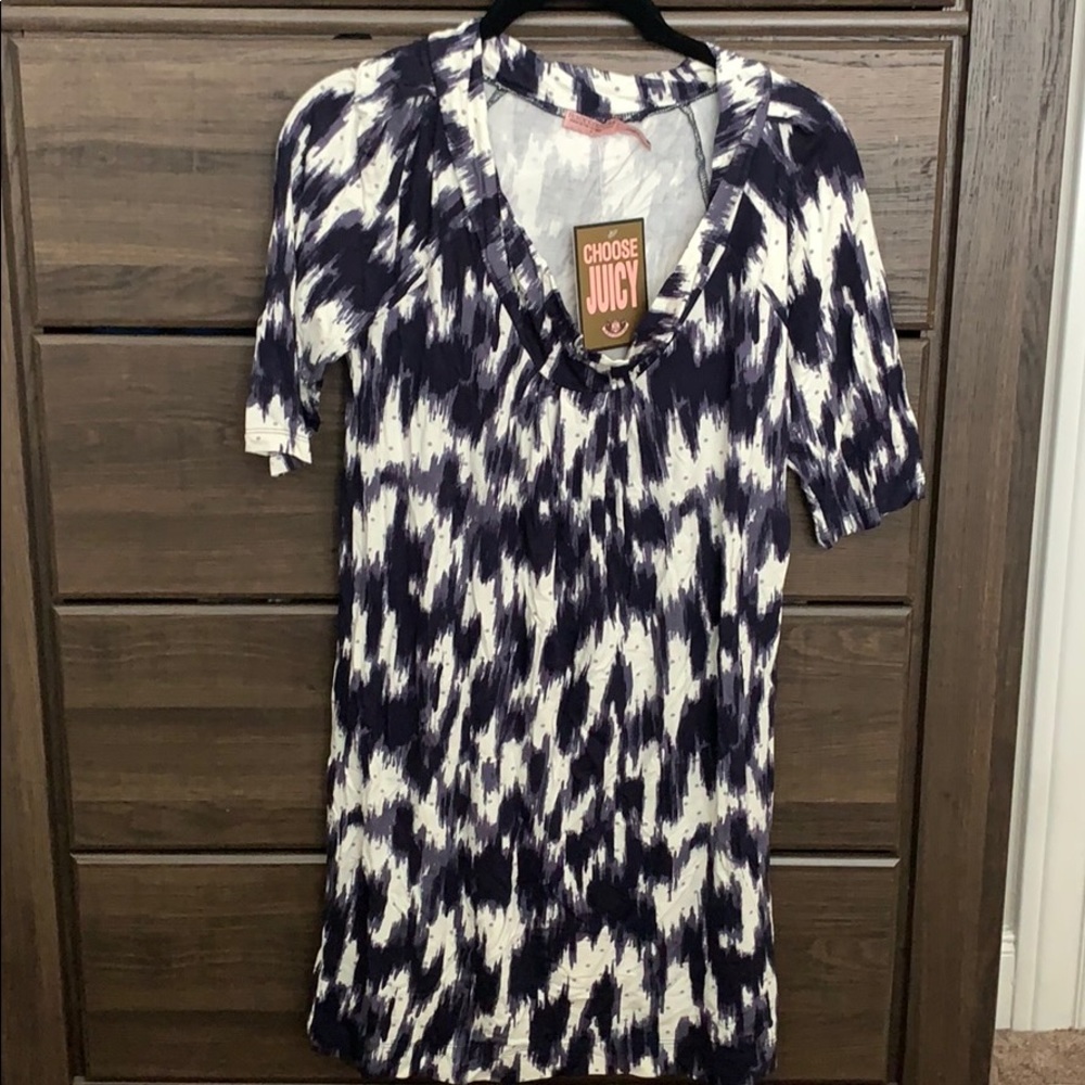 Juicy Couture Angel Dotted Ikat Raglan Dress